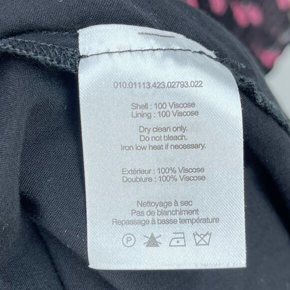 RIXO | Yas Shirred Midi Dress Blossom Pink Floral Chiffon 4XL 18 Plus Size - Picture 16 of 16